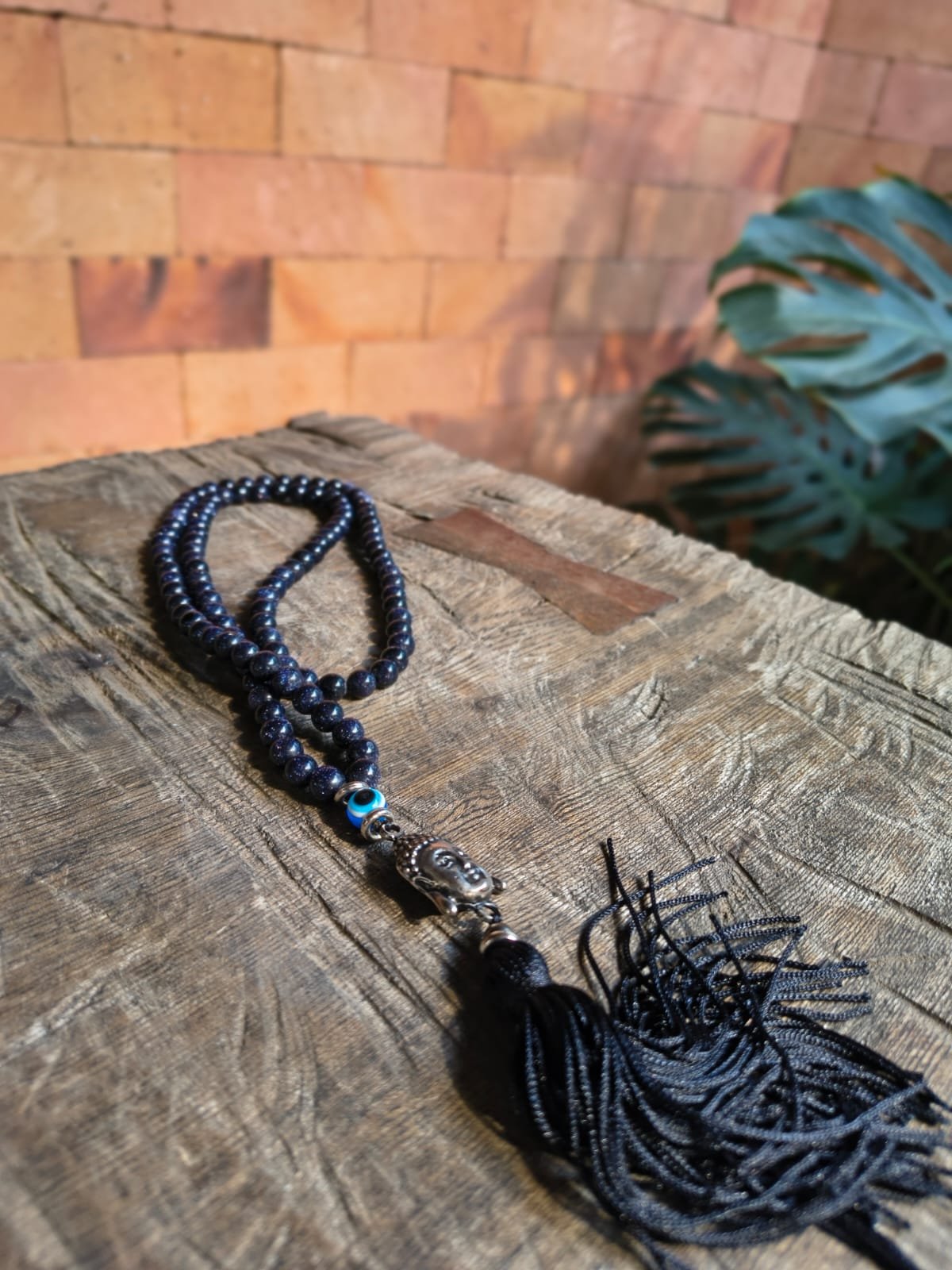 Japamala de Onix Preto Olho Grego - Imagem 3