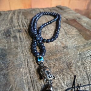 Japamala de Onix Preto Olho Grego