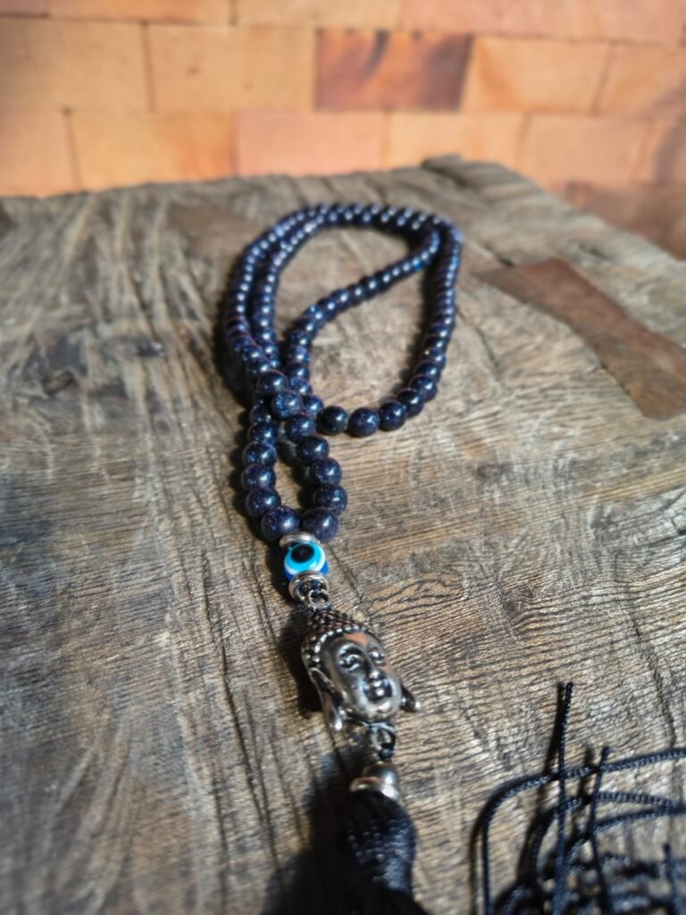 Japamala de Onix Preto Olho Grego