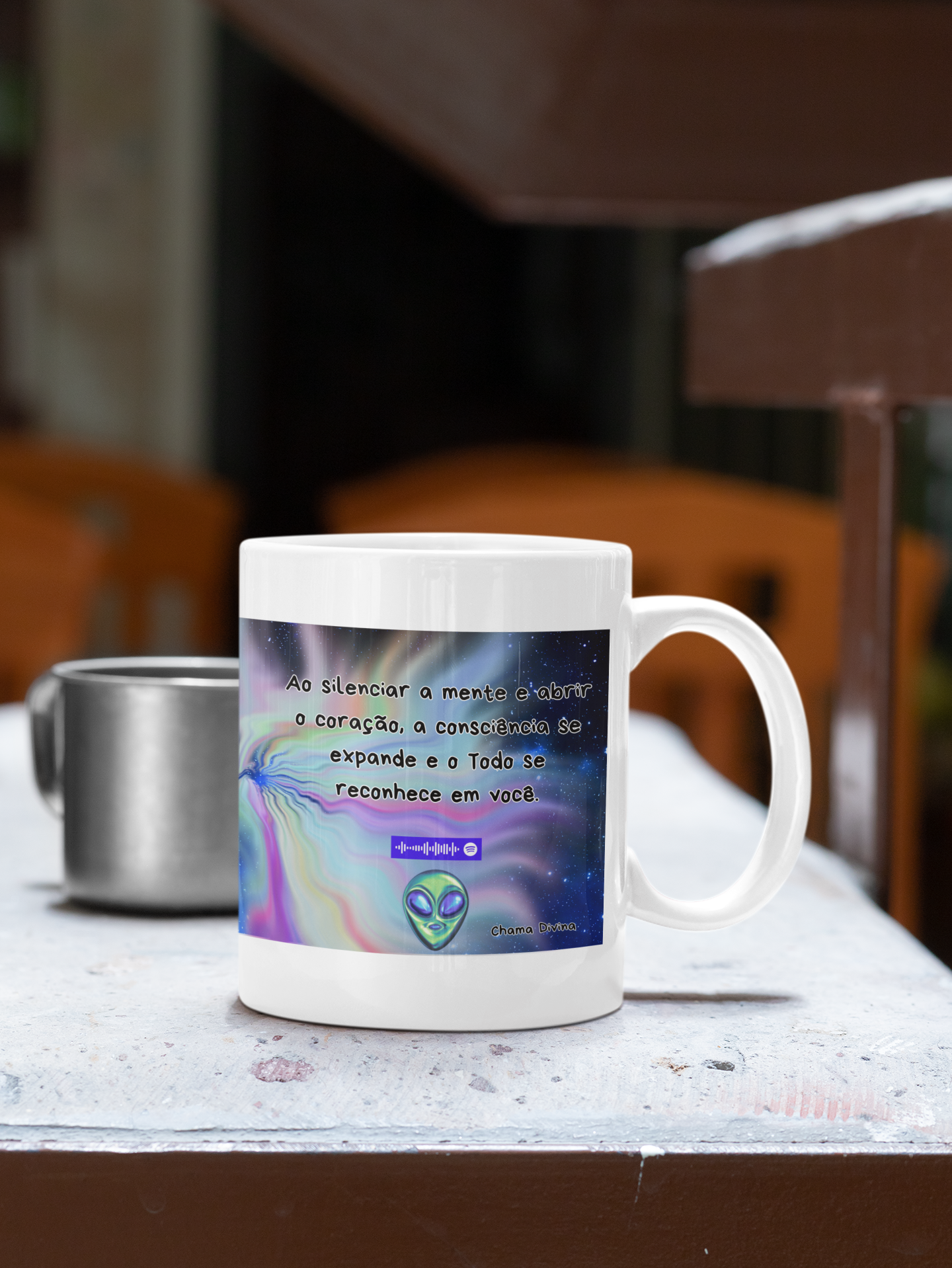 Caneca Expansão da Consciência — Chama Divina - Imagem 2