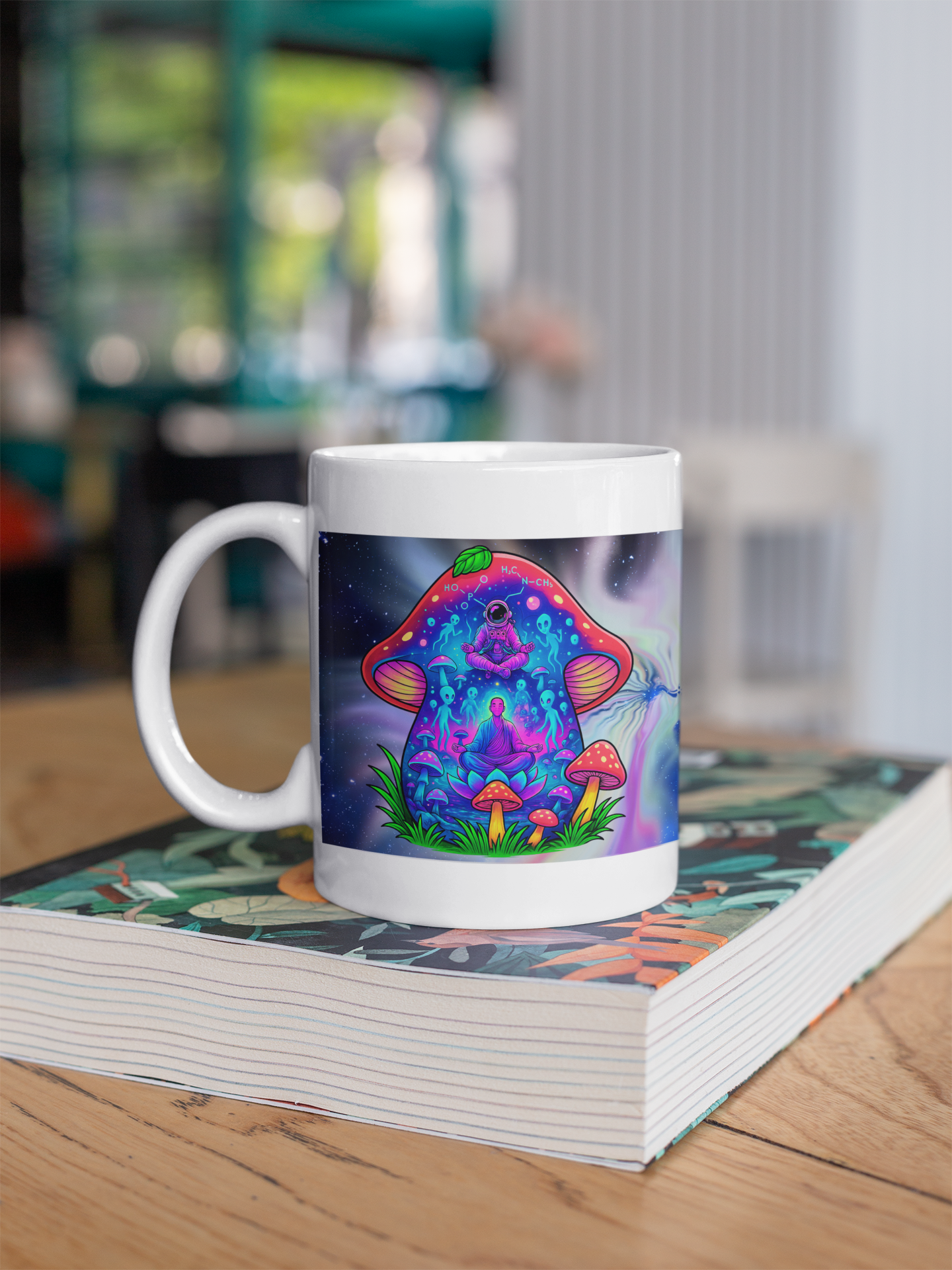 Caneca Expansão da Consciência — Chama Divina