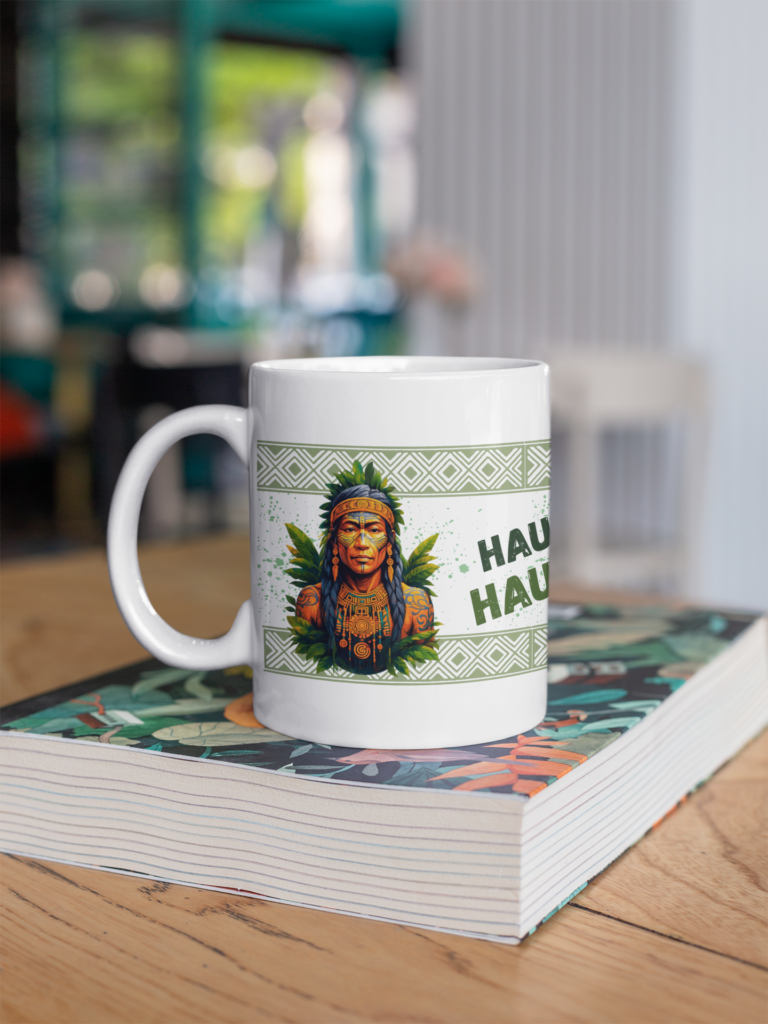 Caneca Haux Haux — Chama Divina